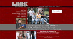Desktop Screenshot of larkenterprises.org